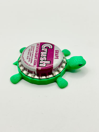 Crush Grape Soda (Vintage) - Bottle Cap Magnet Turtle Shell Shocked Art