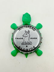 Whitbread Brewing - Bottle Cap Magnet Turtle Shell Shocked Art