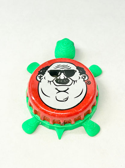 Fat Head’s Brewery (Red) - Bottle Cap Magnet Turtle Shell Shocked Art