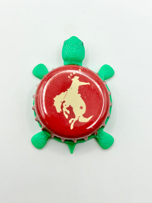 Great Northern Brewing - Bottle Cap Magnet Turtle Shell Shocked Art