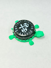 Einstok Olgerd (Iceland) - Bottle Cap Magnet Turtle Shell Shocked Art