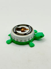Franziskaner Weissbier (White Trim) - Bottle Cap Magnet Turtle Shell Shocked Art
