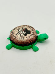 Heavy Seas (Vintage Rare) - Bottle Cap Magnet Turtle Shell Shocked Art