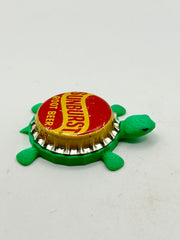 Sunburst Root Beer - Bottle Cap Magnet Turtle Shell Shocked Art