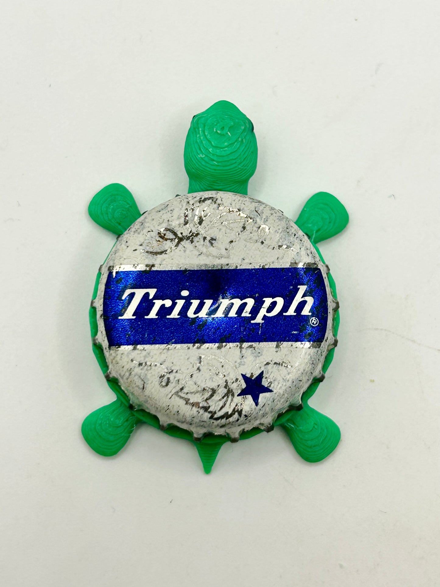 Storz Triumph Beer (Vintage) - Bottle Cap Magnet Turtle