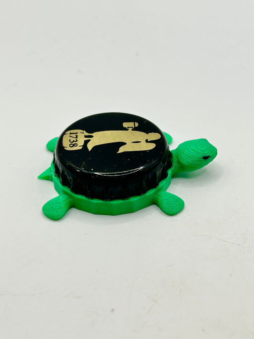 Engel Brewery - Bottle Cap Magnet Turtle Shell Shocked Art