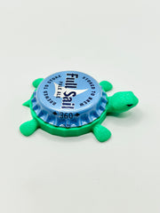 Full Sail Brewing Pale Ale - Bottle Cap Magnet Turtle Shell Shocked Art