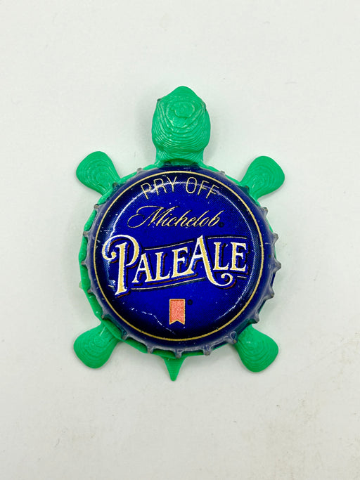 Michelob Pale Ale (Pry Off) - Bottle Cap Magnet Turtle Shell Shocked Art