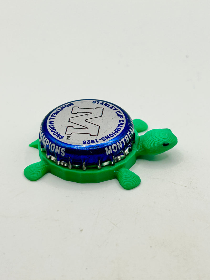 Montreal Maroons Stanley Cup Champions (1926) - Bottle Cap Magnet Turtle Shell Shocked Art
