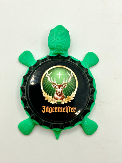 Jagermeister - Bottle Cap Magnet Turtle