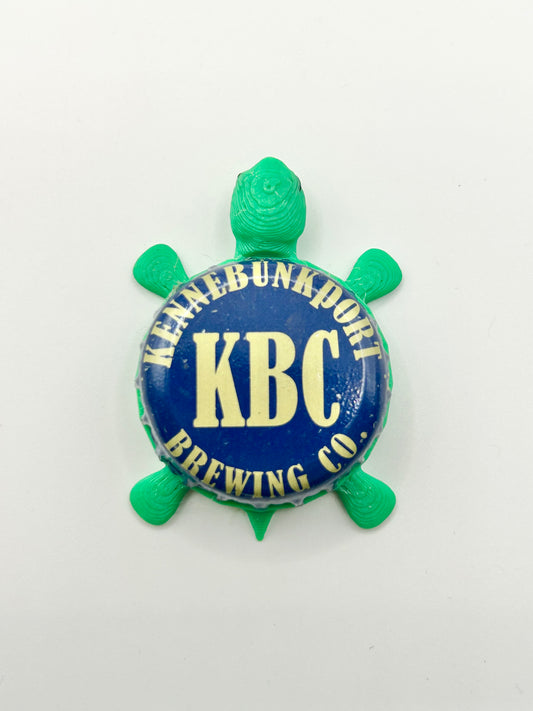 Kennebunkport Brewing KBC - Bottle Cap Magnet Turtle