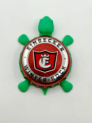 Einbecker German Beer (Winter Bock) - Bottle Cap Magnet Turtle Shell Shocked Art