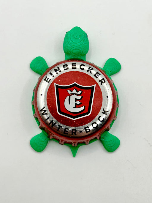 Einbecker German Beer (Winter Bock) - Bottle Cap Magnet Turtle Shell Shocked Art