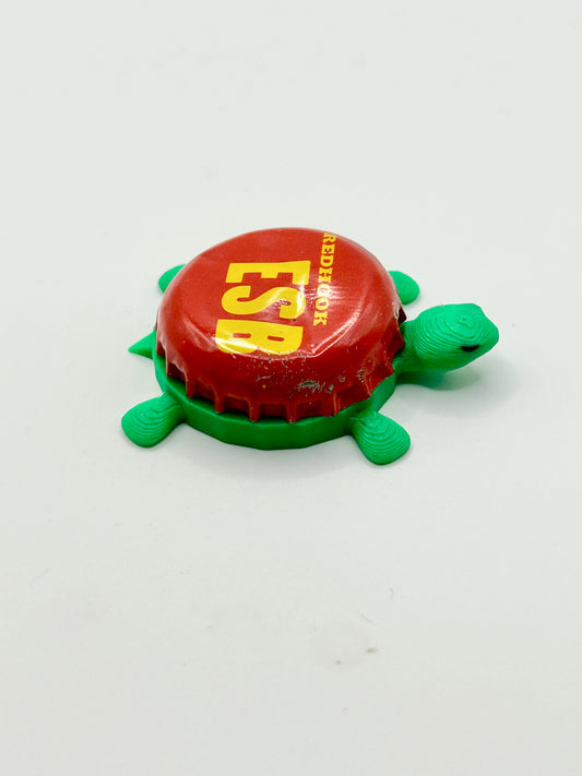 Red Hook Red ESB Extra Special Bitter (Vintage) - Bottle Cap Magnet Turtle