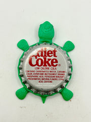 Diet Coke (Vintage) - Bottle Cap Magnet Turtle Shell Shocked Art