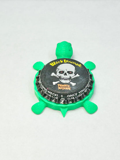 Black Lemonade (Vintage) - Bottle Cap Magnet Turtle Shell Shocked Art