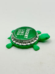Regent Lime Soda (Vintage) - Bottle Cap Magnet Turtle Shell Shocked Art