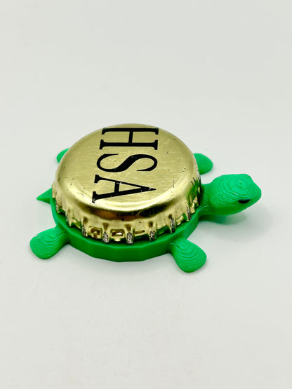 Geary’s Brewing (HSA) - Bottle Cap Magnet Turtle Shell Shocked Art