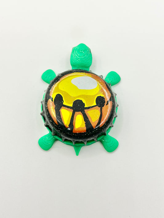 Weyerbacher - Bottle Cap Magnet Turtle