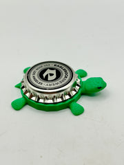 Eaglerock Brewing - Bottle Cap Magnet Turtle Shell Shocked Art