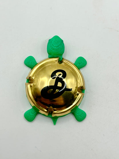 Brooklyn Brewing (Cork Cage Cap) - Bottle Cap Magnet Turtle Shell Shocked Art