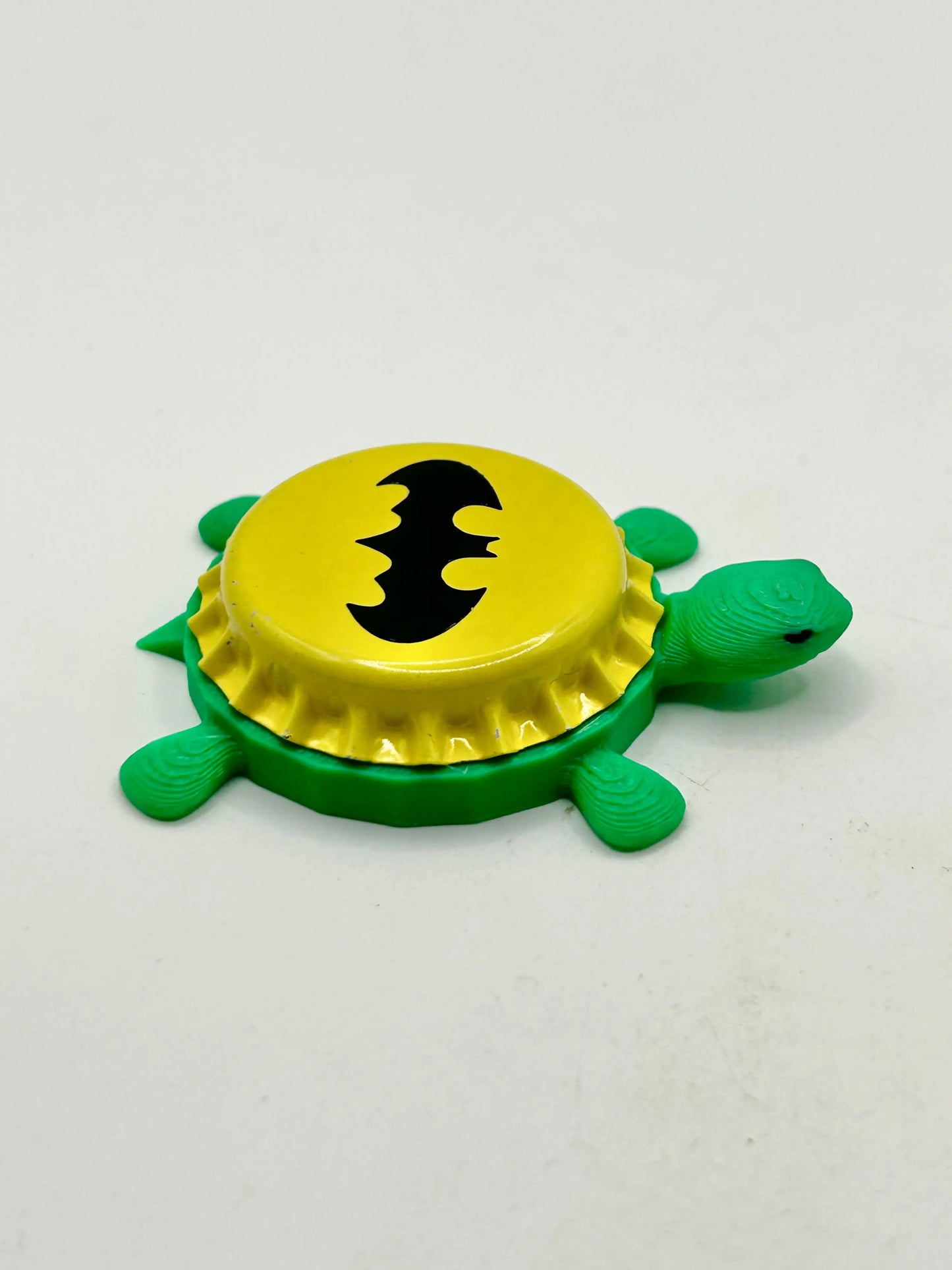Batman - Bottle Cap Magnet Turtle Shell Shocked Art