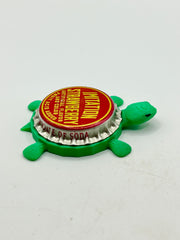 Imitation Strawberry Soda (Vintage) - Bottle Cap Magnet Turtle Shell Shocked Art