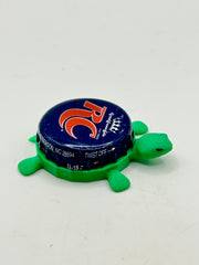 RC Cola (Crown) - Bottle Cap Magnet Turtle Shell Shocked Art