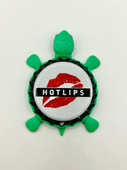 Culmination Brewing - Bottle Cap Magnet Turtle Shell Shocked Art