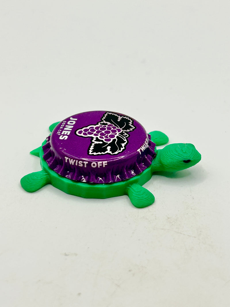 Nuka Cola Grape Soda (Fallout) - Bottle Cap Magnet Turtle Shell Shocked Art