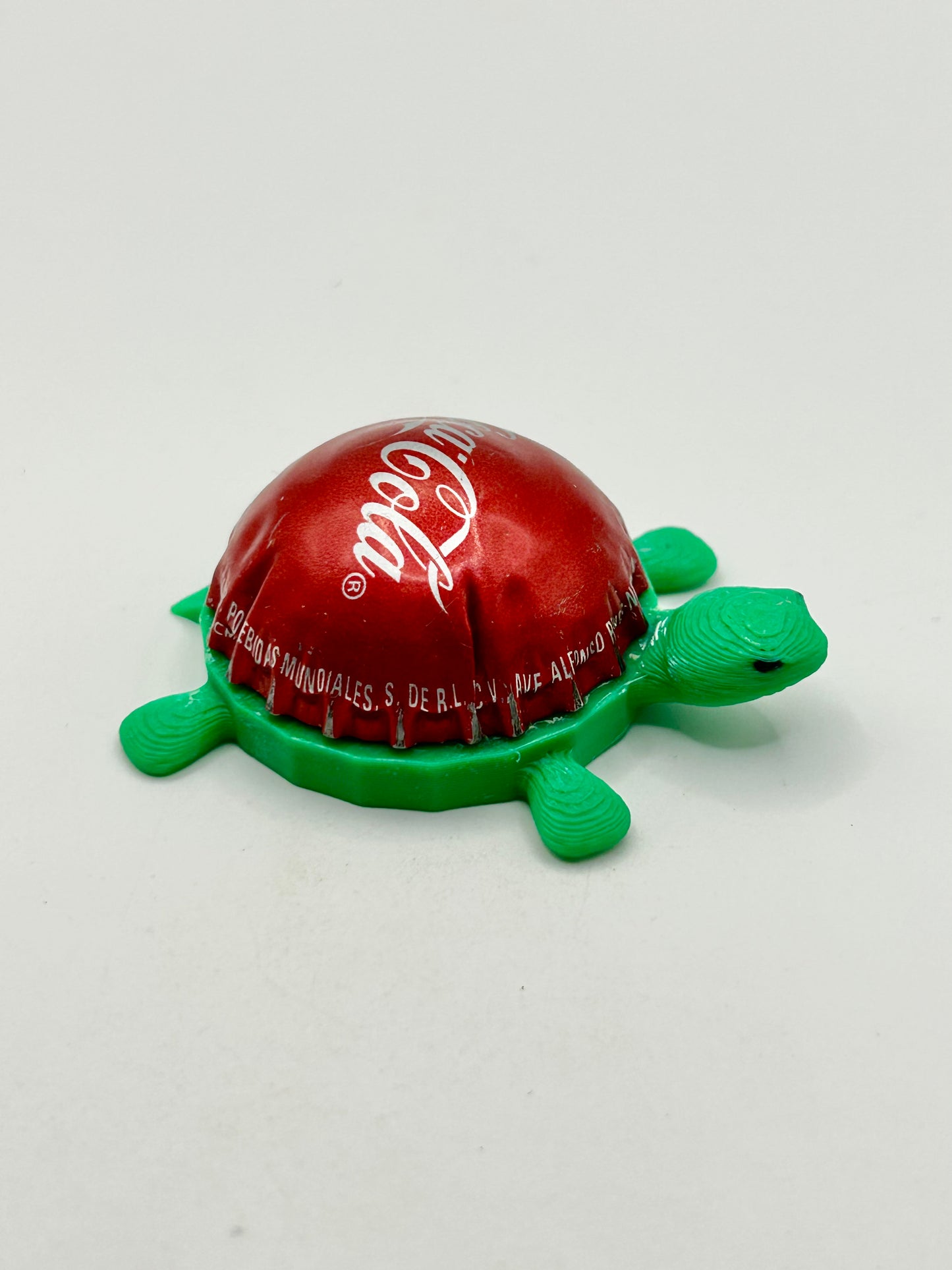 Coca Cola (Dome Shell) - Bottle Cap Magnet Turtle