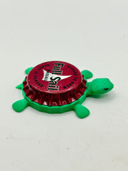 Full Sail Brewing Co (Dark Red) - Bottle Cap Magnet Turtle Shell Shocked Art