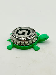 Greenport Harbor Brewing - Bottle Cap Magnet Turtle (Copy) Shell Shocked Art