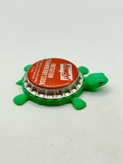Howdy Strawberry Soda (Vintage) - Bottle Cap Magnet Turtle Shell Shocked Art