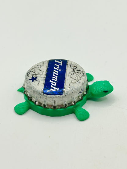 Storz Triumph Beer (Vintage) - Bottle Cap Magnet Turtle Shell Shocked Art