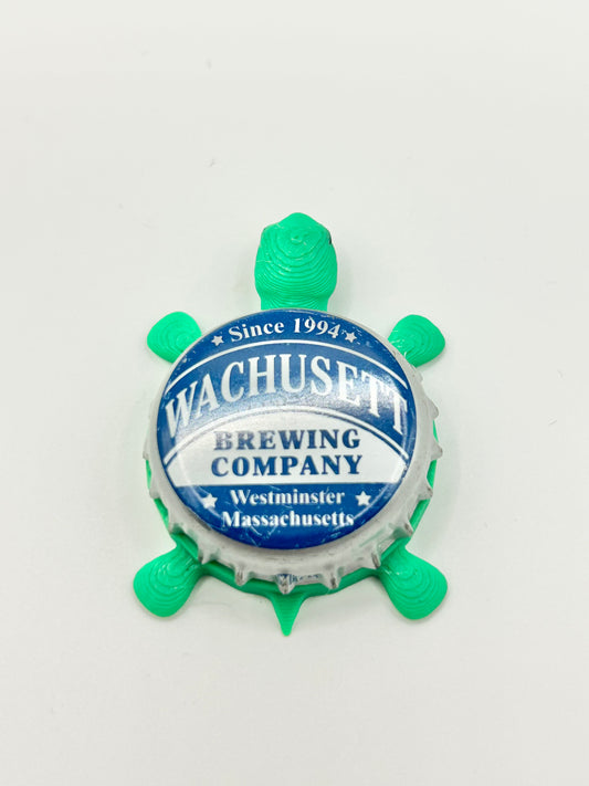 Wachusett Brewing - Bottle Cap Magnet Turtle