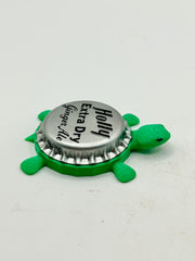Holly Extra Dry Ginger Ale Soda (Vintage) - Bottle Cap Magnet Turtle (Copy) Shell Shocked Art