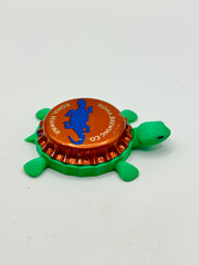 Kona Brewing (Rare Vintage) - Bottle Cap Magnet Turtle Shell Shocked Art