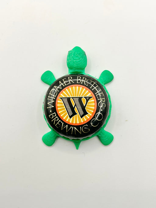 Widmer Brothers Brewing (Vintage) - Bottle Cap Magnet Turtle Shell Shocked Art