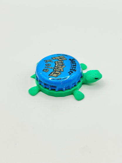 Sprecher Puma Kola (Gray Text) - Bottle Cap Magnet Turtle Shell Shocked Art