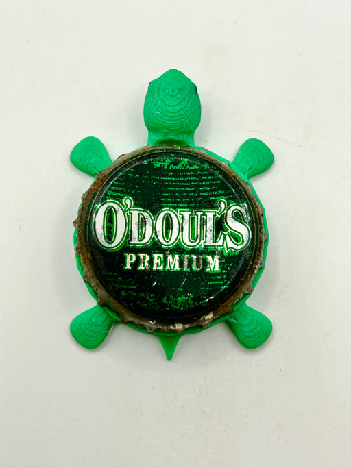 O’Doul’s Premium (Vintage) - Bottle Cap Magnet Turtle Shell Shocked Art