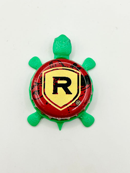 Redd’s Hard Cider Apple Ale - Bottle Cap Magnet Turtle