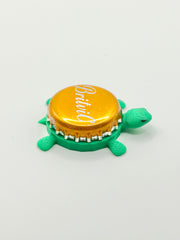 Britvic (Orange) - Bottle Cap Magnet Turtle Shell Shocked Art