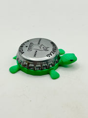 Whitbread Brewing - Bottle Cap Magnet Turtle Shell Shocked Art