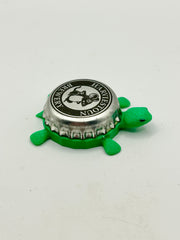 Harviestoun Brewery (Scotland) - Bottle Cap Magnet Turtle Shell Shocked Art