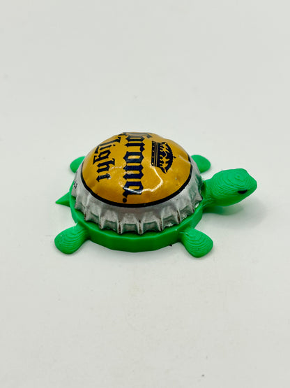 Corona Light (Dome Shell) - Bottle Cap Magnet Turtle Shell Shocked Art