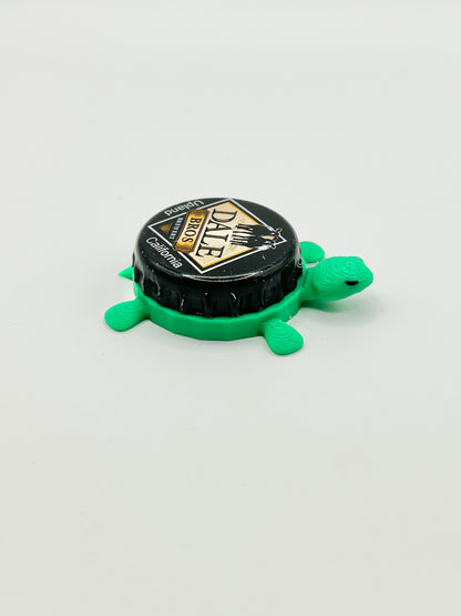 Dale Bros Brewing - Bottle Cap Magnet Turtle Shell Shocked Art