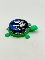 Coors Arctic Ice (Vintage) - Bottle Cap Magnet Turtle Shell Shocked Art