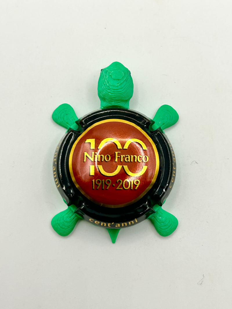 Nino Franco (100 Years) - Bottle Cap Magnet Turtle