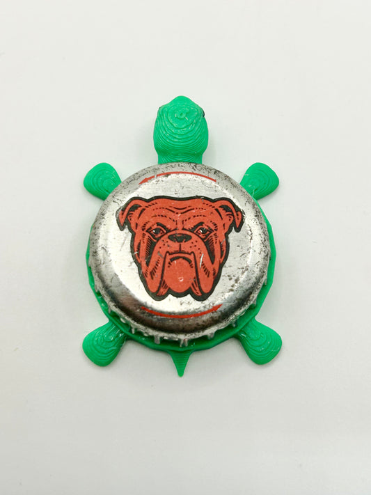 Red Dog Beer - Bottle Cap Magnet Turtle